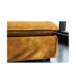 Pufa HEAVENLY Heaven 100 cm musztardowa*Invicta Interior Hot