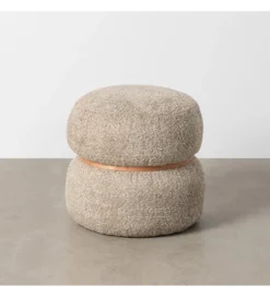 Pufa LEGANTO 45 cm szara*Zona-Design Sale