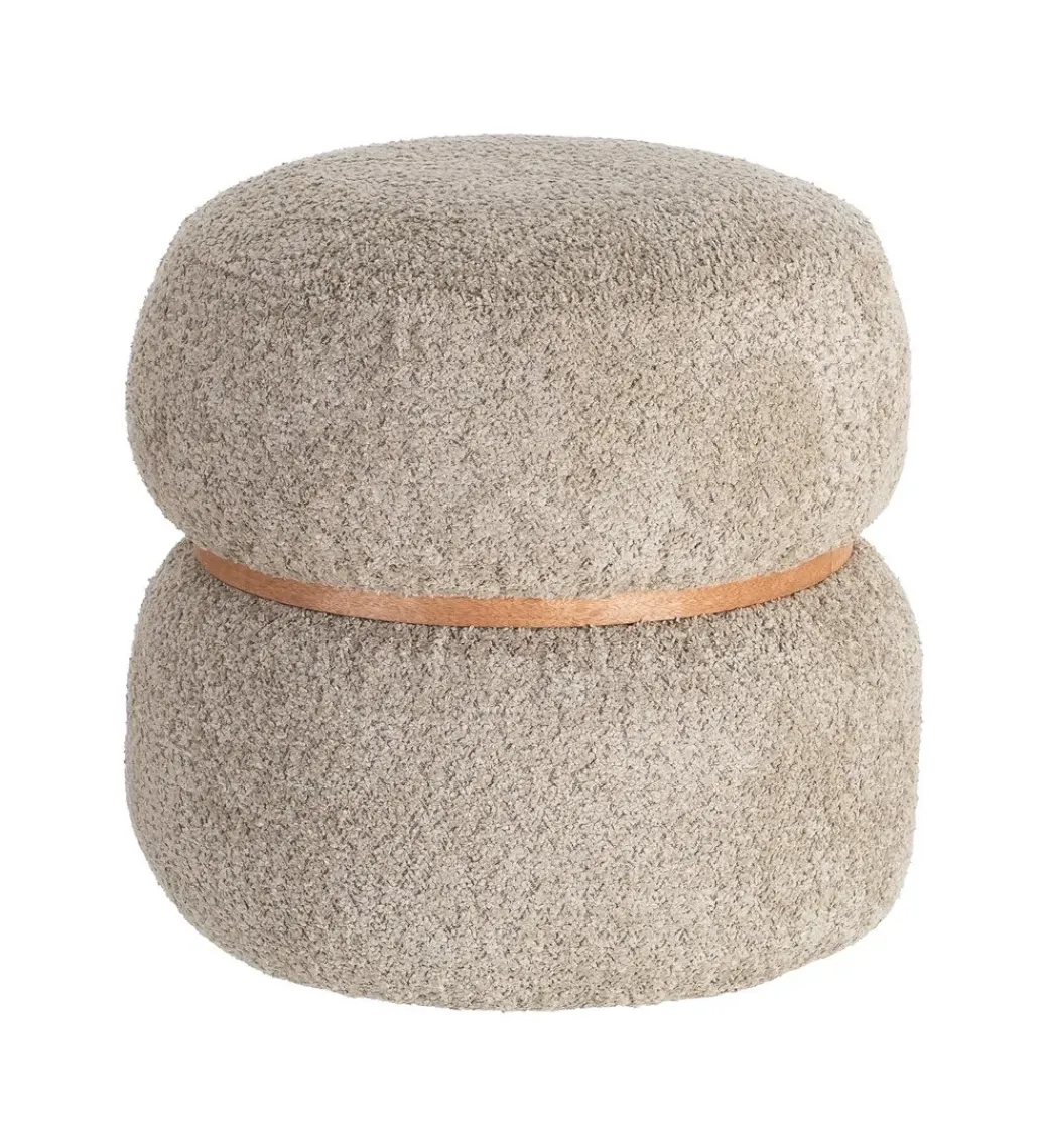 Pufa LEGANTO 45 cm szara*Zona-Design Sale
