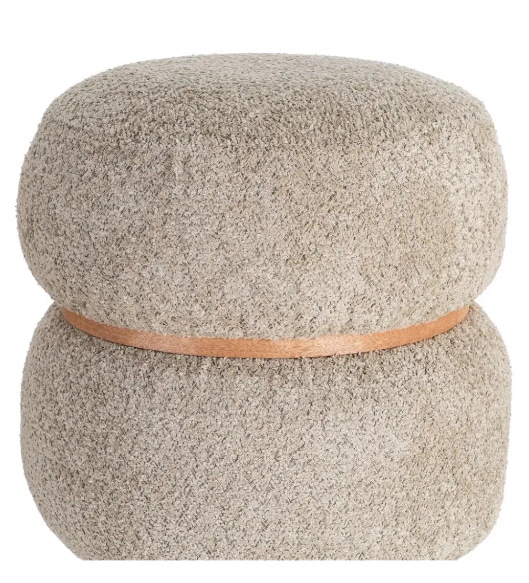 Pufa LEGANTO 45 cm szara*Zona-Design Sale