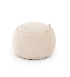Pufa LUMI 40 cm beżowa*Halmar