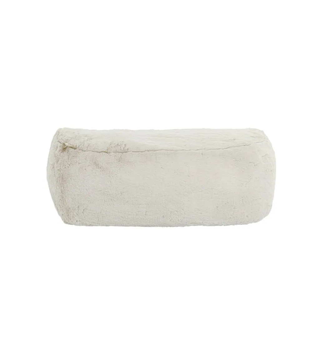 Pufa MIKA FURR 131 cm kremowa*KARE Clearance