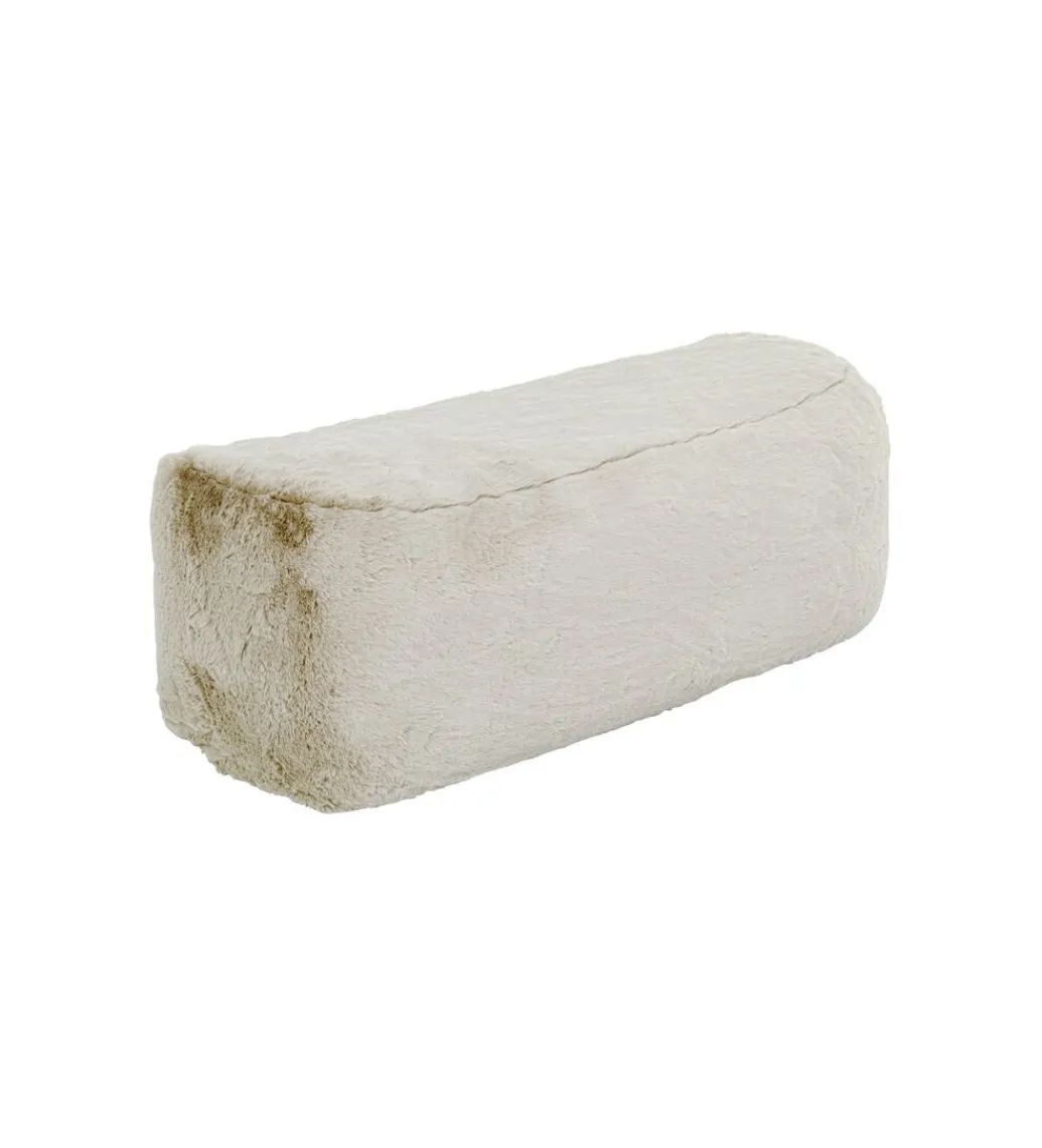 Pufa MIKA FURR 131 cm kremowa*KARE Clearance