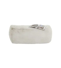 Pufa MIKA FURR 131 cm kremowa*KARE Clearance