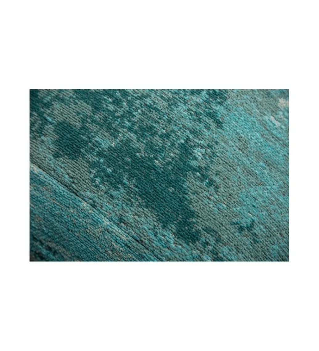 Pufa na podłogę ABSTRACT 70 Cm turkusowa*Invicta Interior Clearance