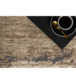 Pufa Na Podłogę Abstrakt 70 Cm brązowa*Invicta Interior Clearance
