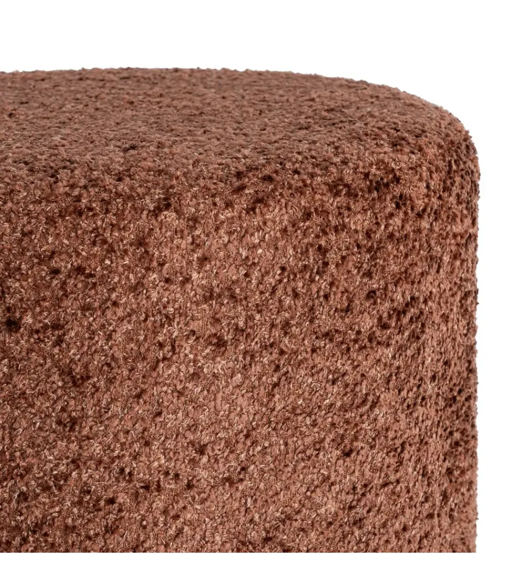 Pufa obrotowa GIRATORIO 47 cm ceglasta*Zona-Design Online