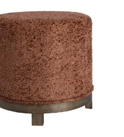 Pufa obrotowa GIRATORIO 47 cm ceglasta*Zona-Design Online