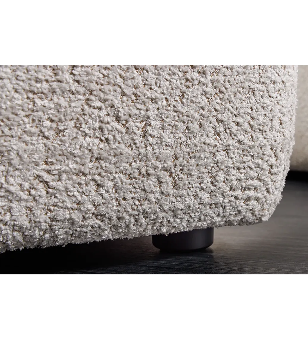 Pufa ROYAL 120 cm bouclé szampański beżowy*Invicta Interior Outlet