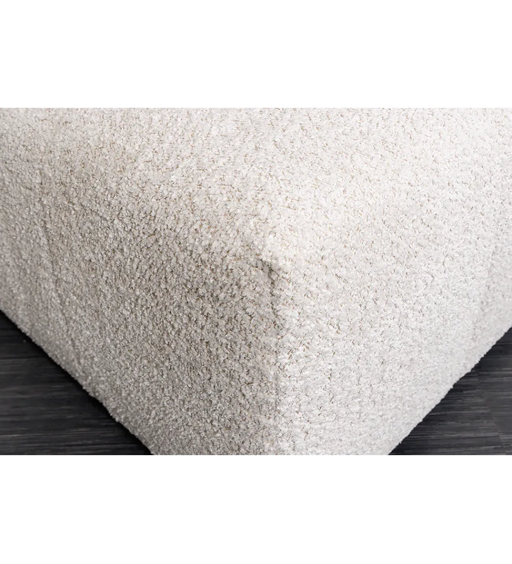 Pufa ROYAL 120 cm bouclé szampański beżowy*Invicta Interior Outlet