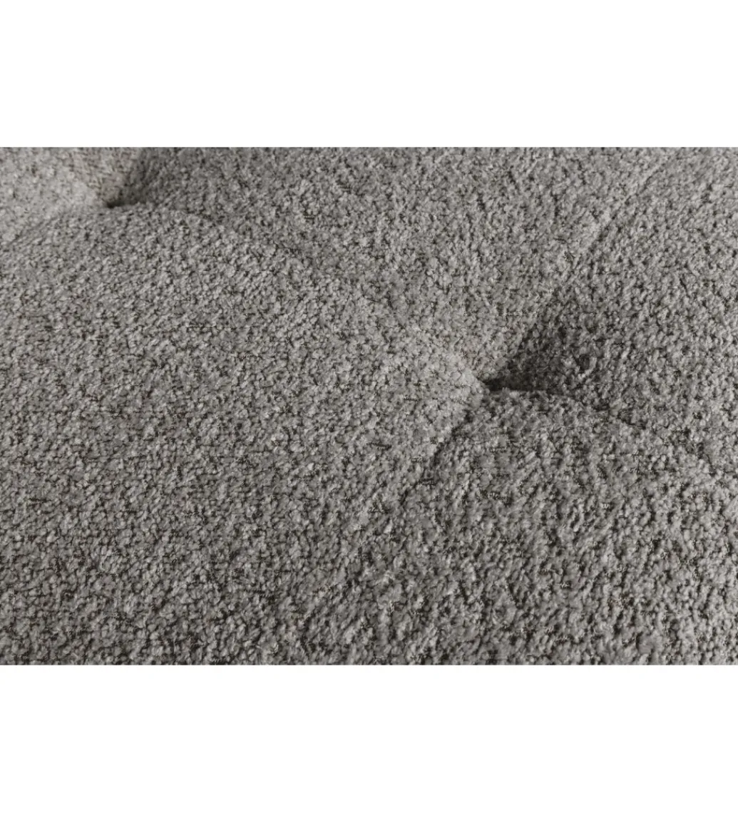 Pufa ROYAL 120 cm bouclé szara*Invicta Interior New