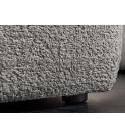 Pufa ROYAL 120 cm bouclé szara*Invicta Interior New