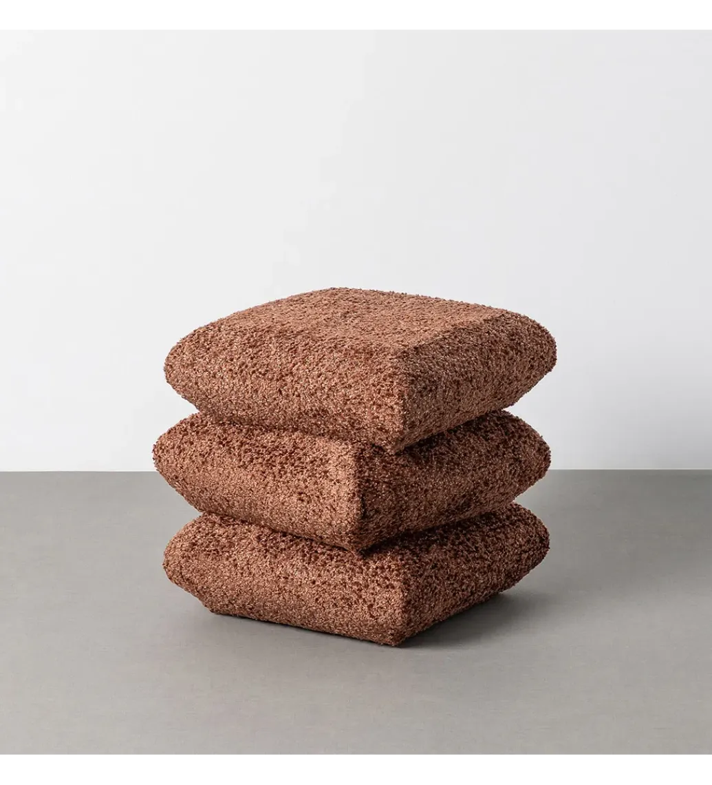Pufa SOTERA 42 cm ceglasta*Zona-Design Discount