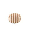 Pufa STRIPED 61 cm białokarmelowy*J-Line Best