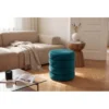 Pufa VOGUE 40 cm z schowkiem welwet zielony*Invicta Interior Clearance