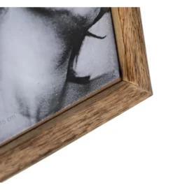 Ramka na zdjęcie PETRO 17 cm drewno mango*Zona-Design