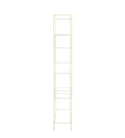 Regał AINO 214 cm szklany kremowy*L&L
