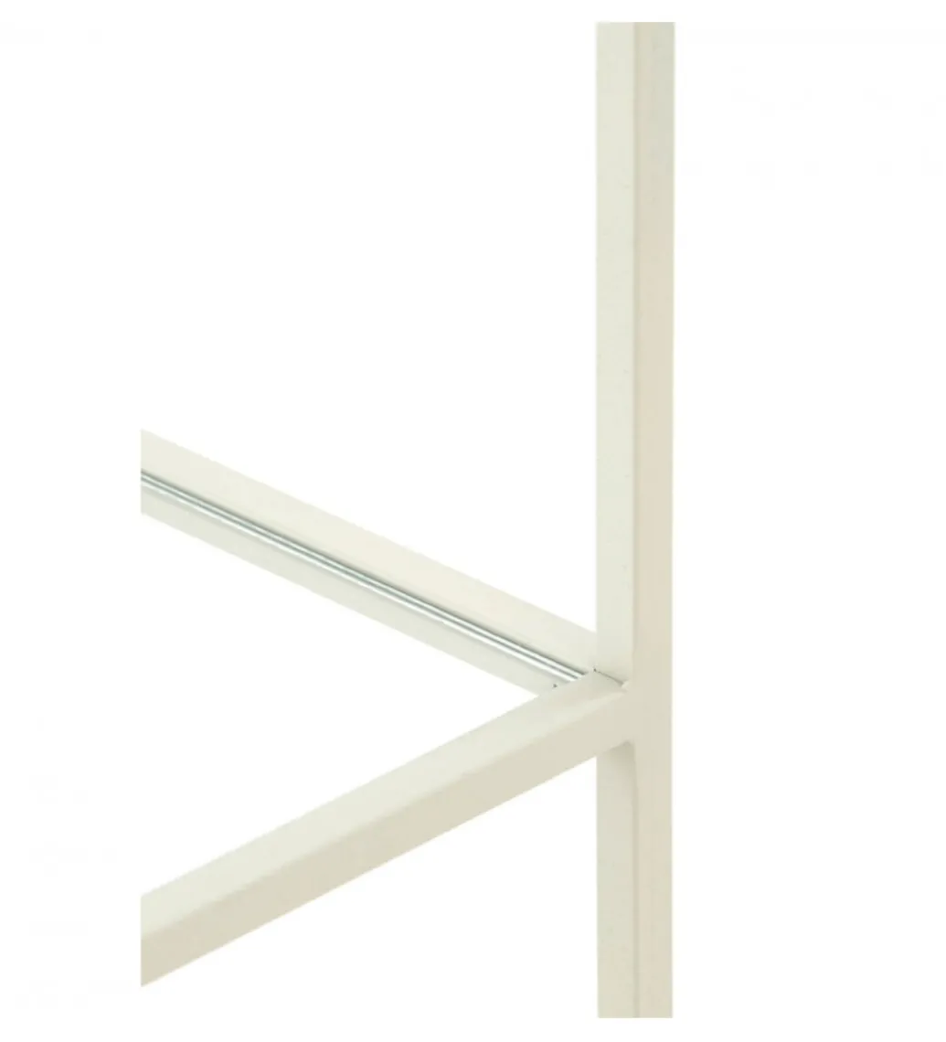 Regał AINO 214 cm szklany kremowy*L&L