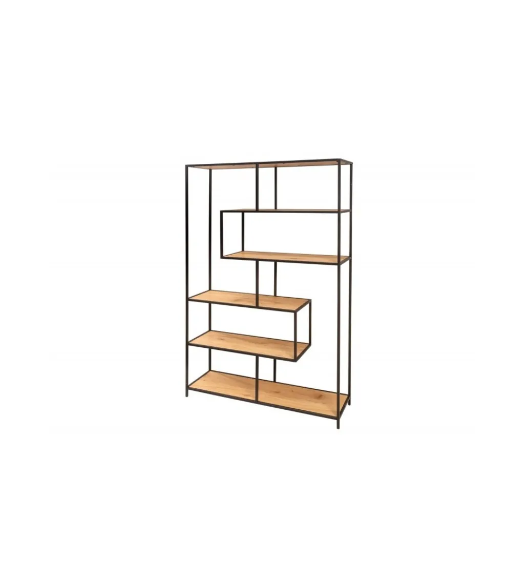 Regał ALPERA 114 cm w optyce dębu*Invicta Interior Best