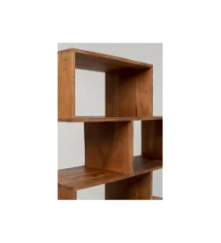 Regał AUTHENTICO ZICK ZACK 100 x 180 cm naturalny drewno mango*KARE Online