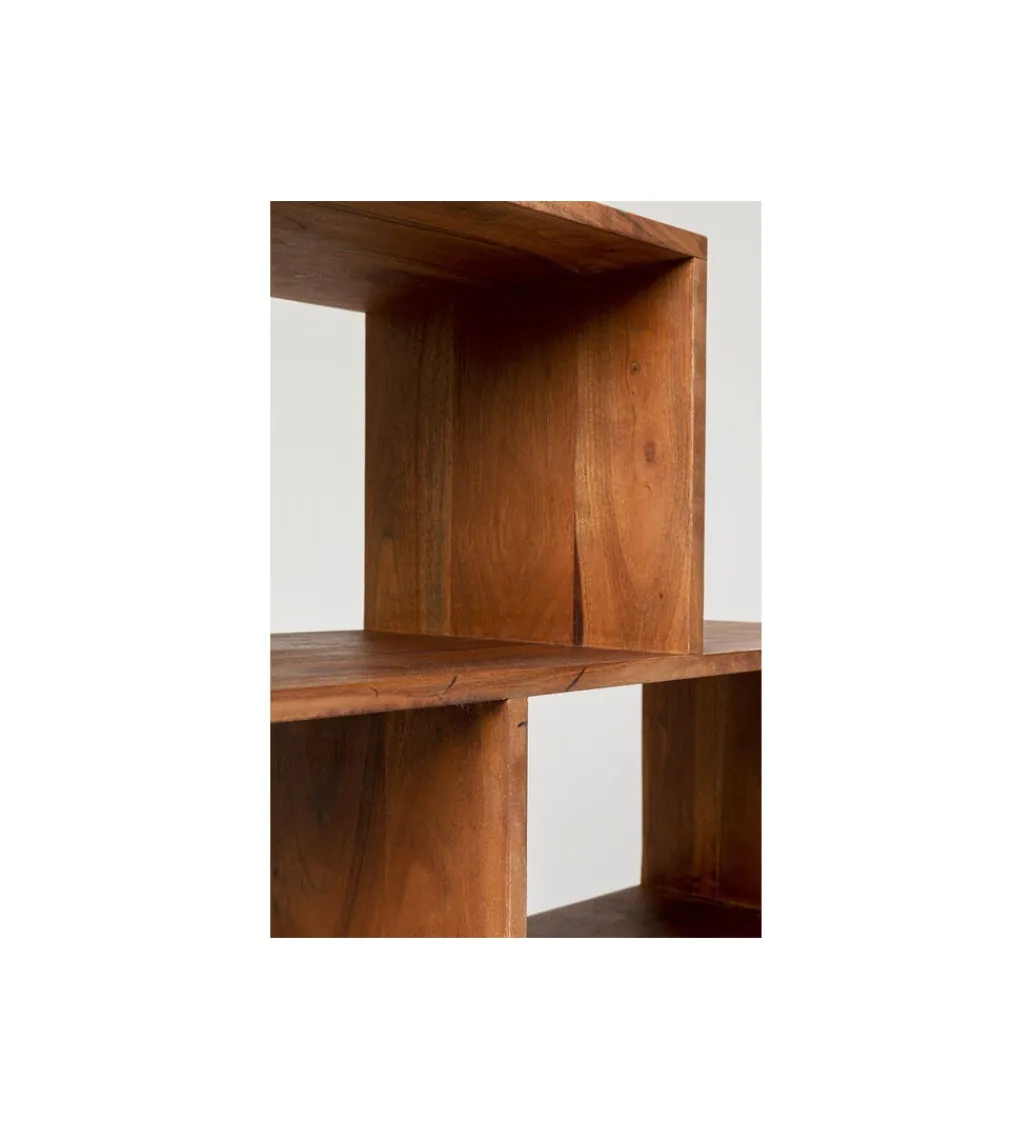 Regał AUTHENTICO ZICK ZACK 100 x 180 cm naturalny drewno mango*KARE Online