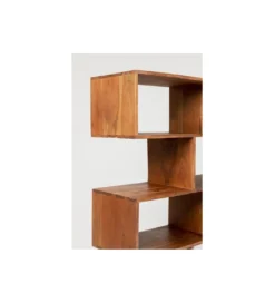 Regał AUTHENTICO ZICK ZACK 100 x 180 cm naturalny drewno mango*KARE Online