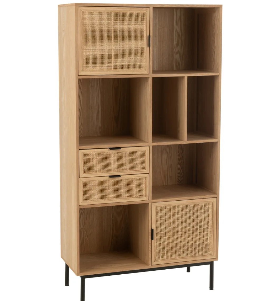 Regał BASONOT 174 cm naturalna*J-Line Sale