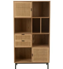 Regał BASONOT 174 cm naturalna*J-Line Sale