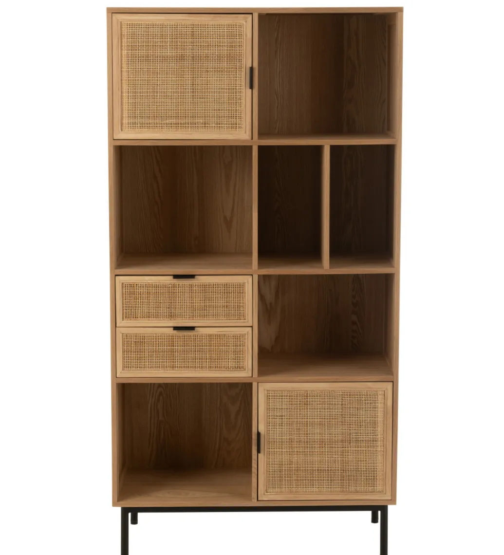 Regał BASONOT 174 cm naturalna*J-Line Sale