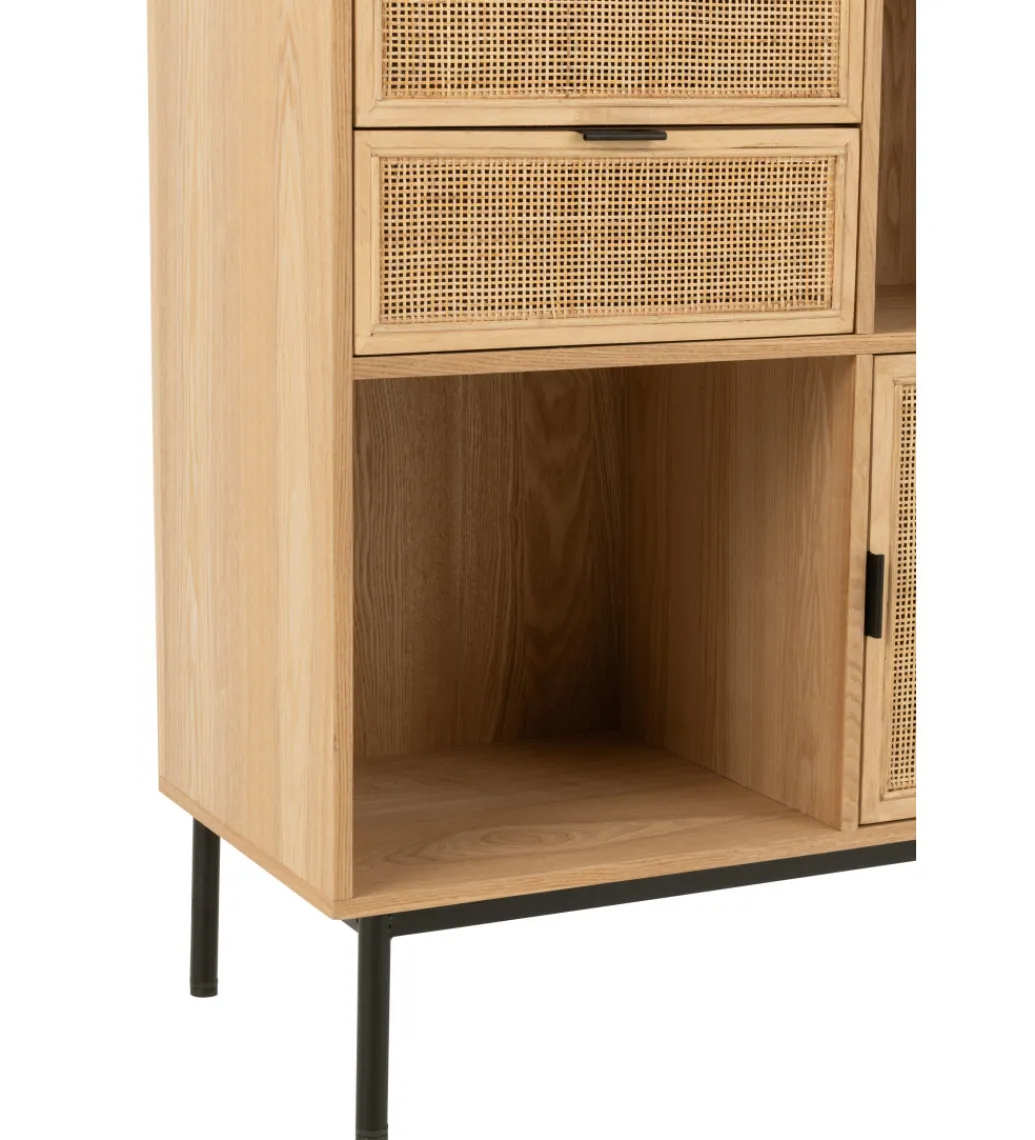 Regał BASONOT 174 cm naturalna*J-Line Sale
