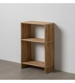 Regał BELLAMONTE 86 cm drewno teak naturalny*Zona-Design Best