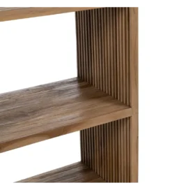 Regał BELLAMONTE 116 cm naturalny drewno teak*Zona-Design Clearance