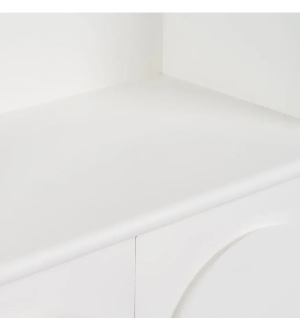 Regał BERET 80 cm drewno jodłowe biała*Zona-Design Outlet