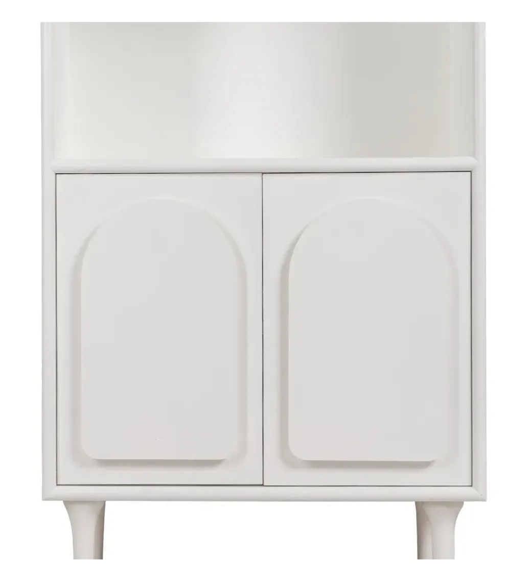 Regał BERET 80 cm drewno jodłowe biała*Zona-Design Outlet