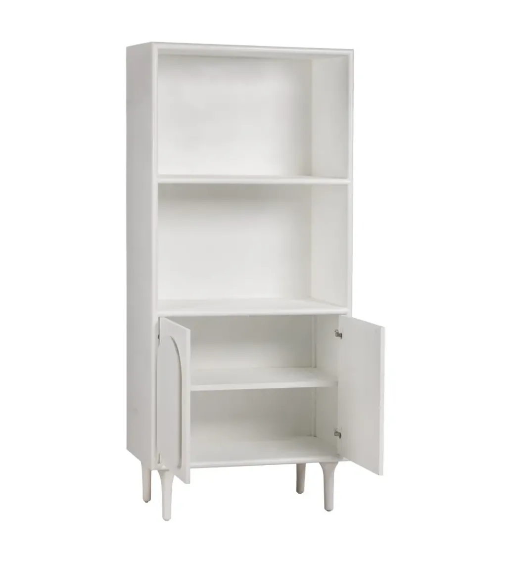 Regał BERET 80 cm drewno jodłowe biała*Zona-Design Outlet