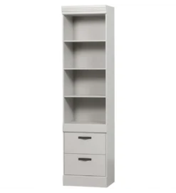 Regał BOLD 215 cm drewno sosny biały*WOOOD New