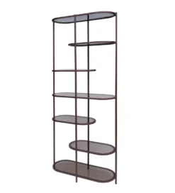 Regał BRIX JILL 190 cm bordowy*LF-Design Online
