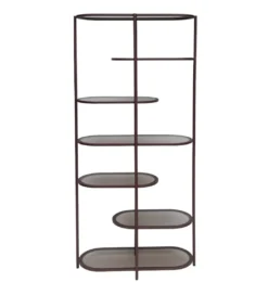 Regał BRIX JILL 190 cm bordowy*LF-Design Online