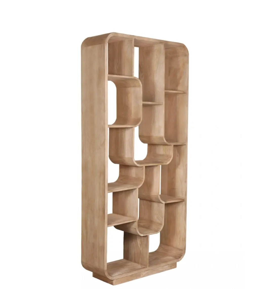 Regał BRIX LOGAN 190 cm drewno mango naturalny*LF-Design Discount