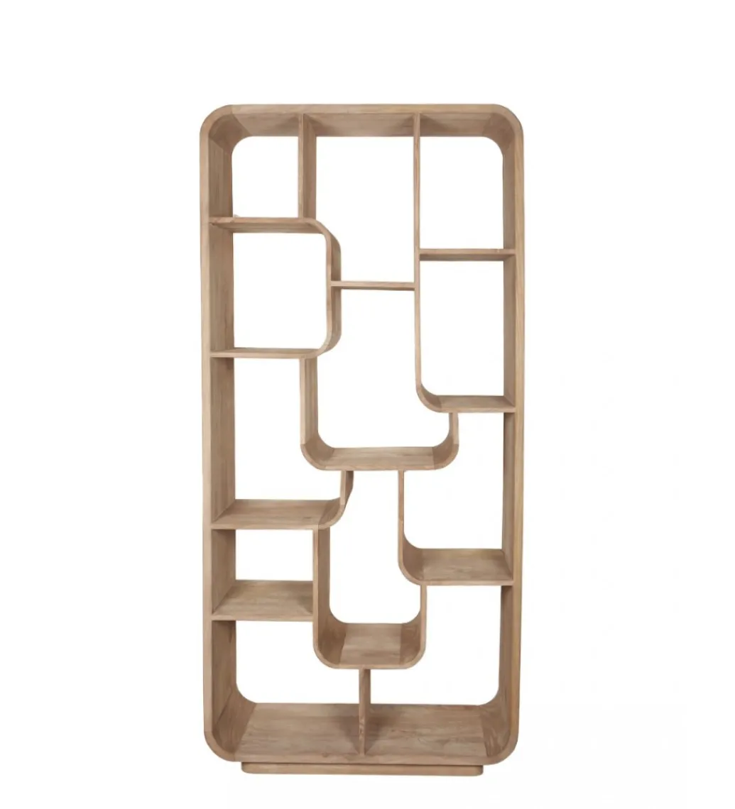 Regał BRIX LOGAN 190 cm drewno mango naturalny*LF-Design Discount