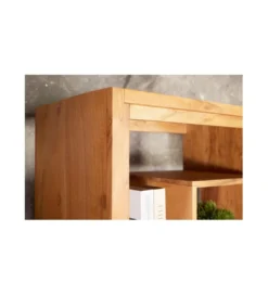 Regał Cube 88 cm drewno akacja honey*Invicta Interior - przedsprzedaż New