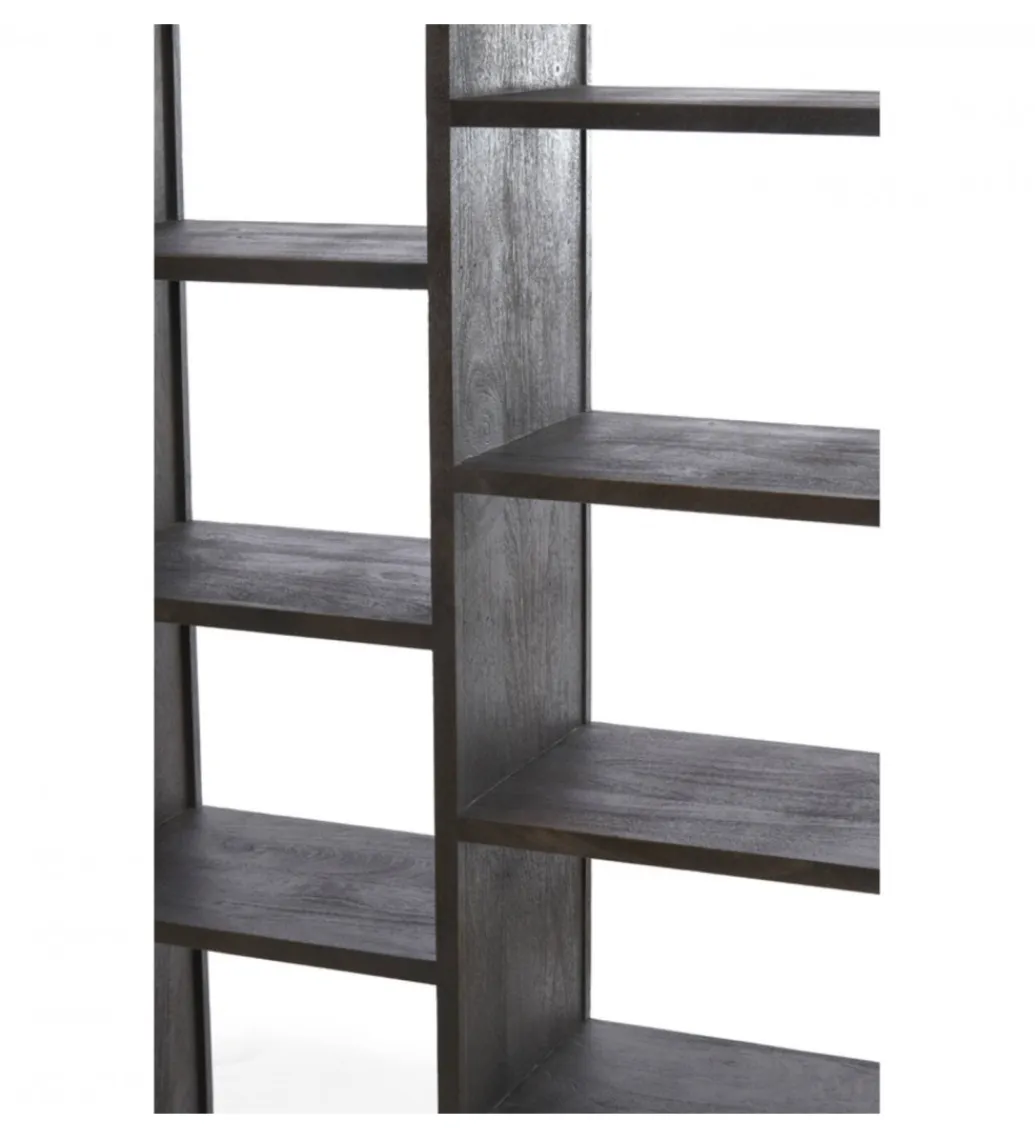 Regał DANE 200 cm czarny*L&L