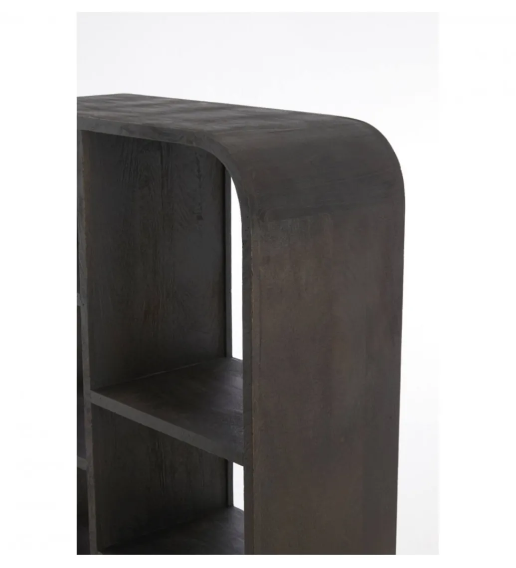 Regał DANE 200 cm czarny*L&L