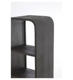 Regał DANE 50 x 200 cm czarny*L&L Outlet
