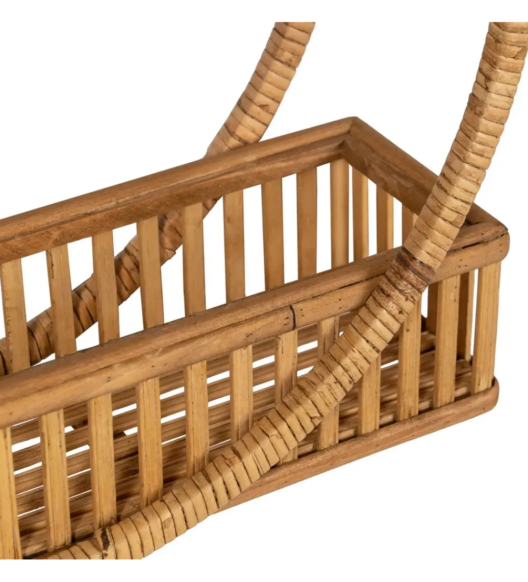 Regał DEPEKO 45 cm ratan naturalny*Zona-Design Online