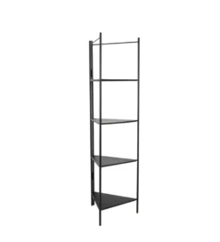 Regał DISPLAY 200 cm czarny*L&L Best