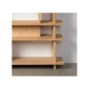 Regał ESTANTERIA 203 cm drewno kauczuk naturalny*Zona-Design Outlet