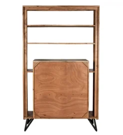 Regał ESTARNA 195 cm drewno akacja*Exclusivas Discount