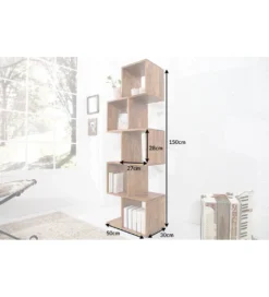 Regał FINICE Makassar 150 cm drewno sheesham*Invicta Interior