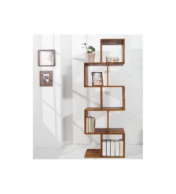 Regał FINICE Makassar 150 cm drewno sheesham*Invicta Interior